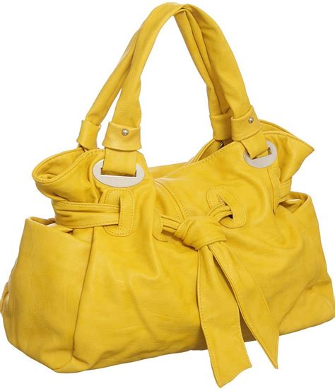 bright yellow handbag|yellow leather purses and handbags.